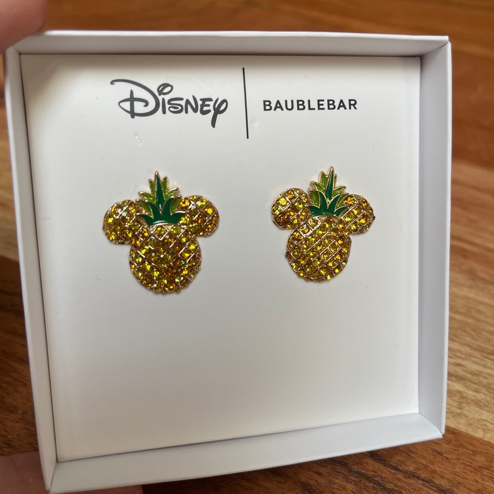 Disney BaubleBar Pineapple Earrings